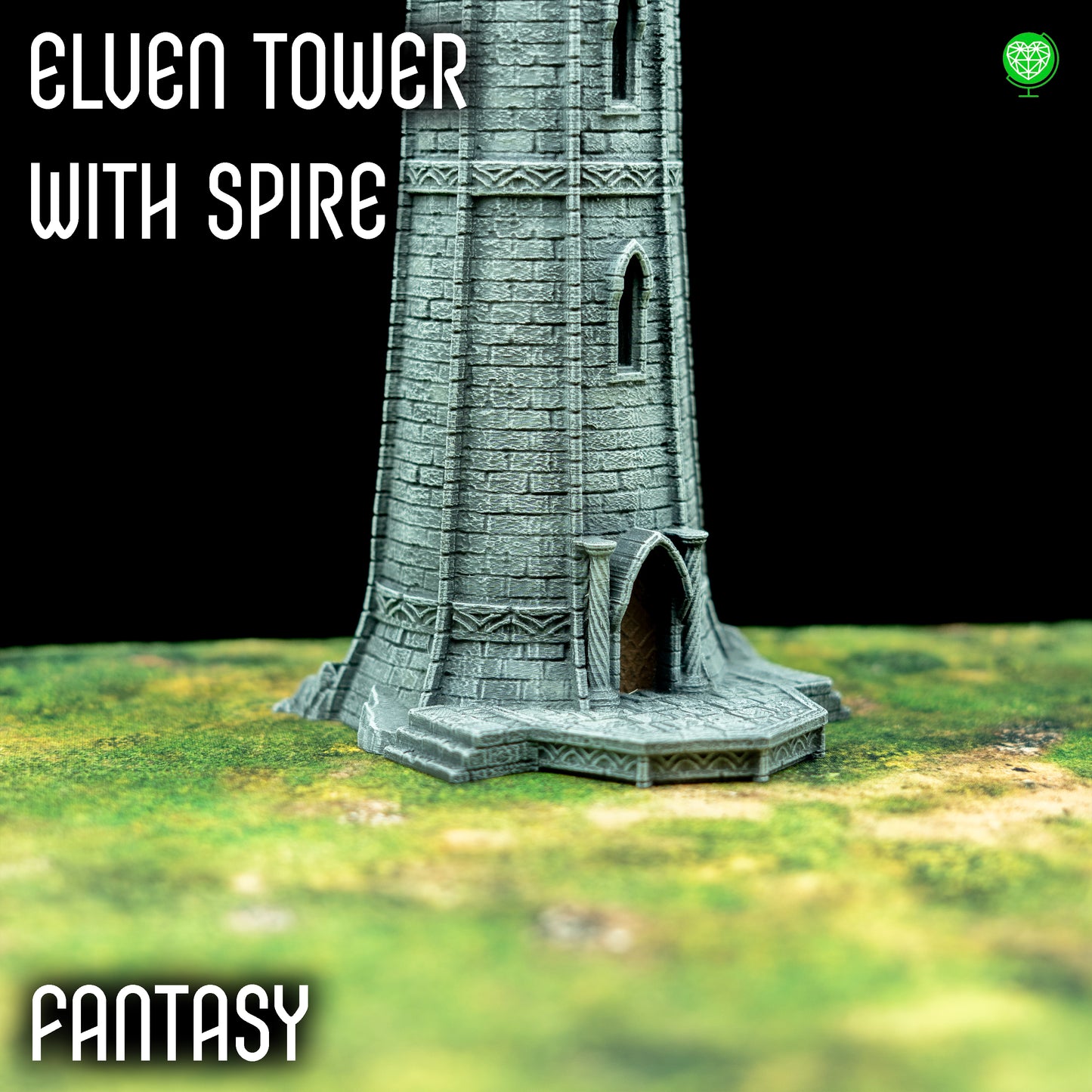 Elven Tower With Spire