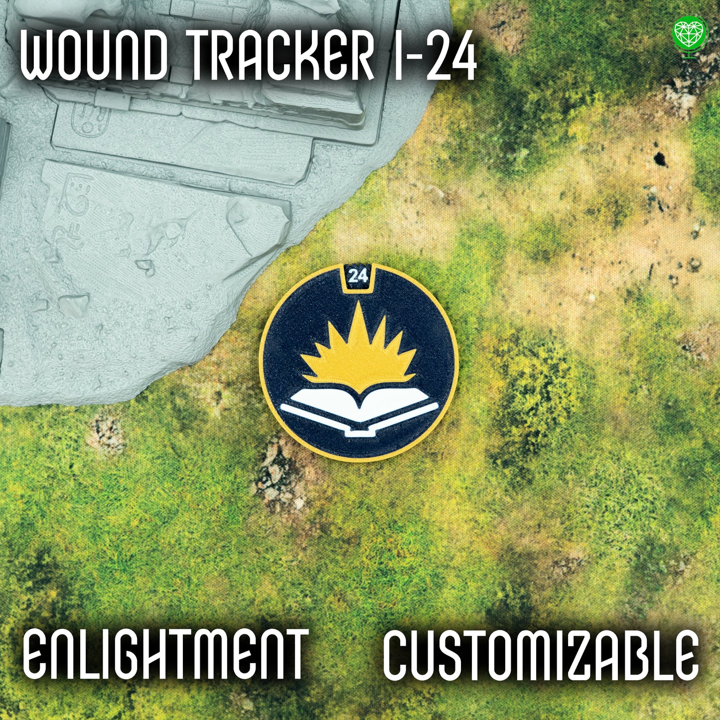1-24 Wounds Tracker - Enlightment Style