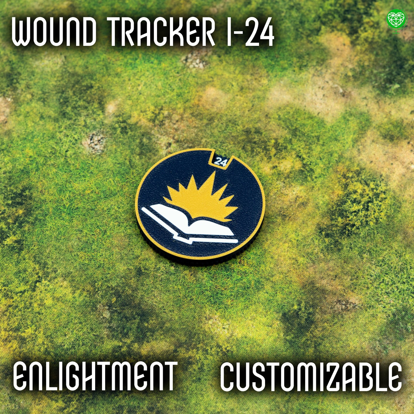 1-24 Wounds Tracker - Enlightment Style