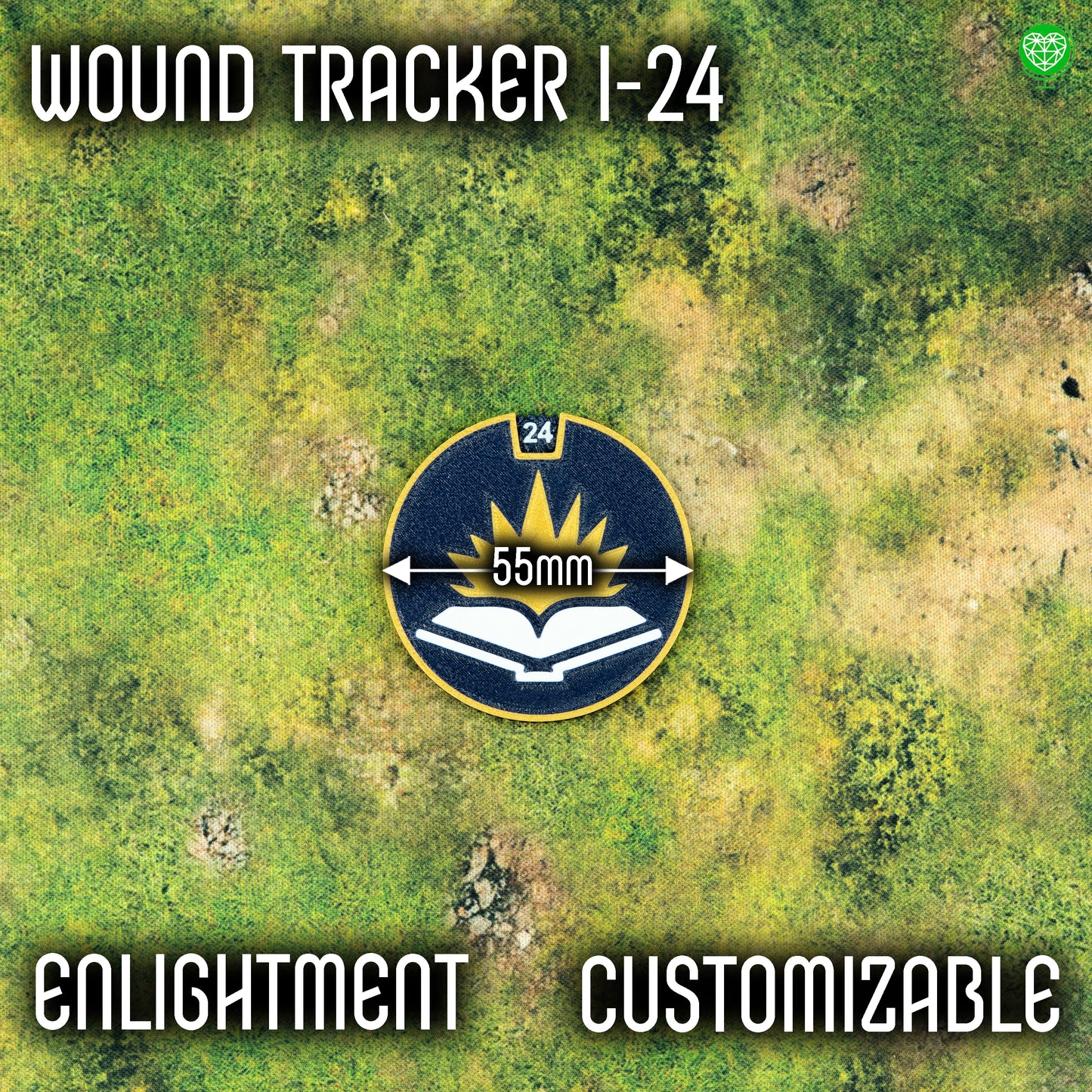 1-24 Wounds Tracker - Enlightment Style