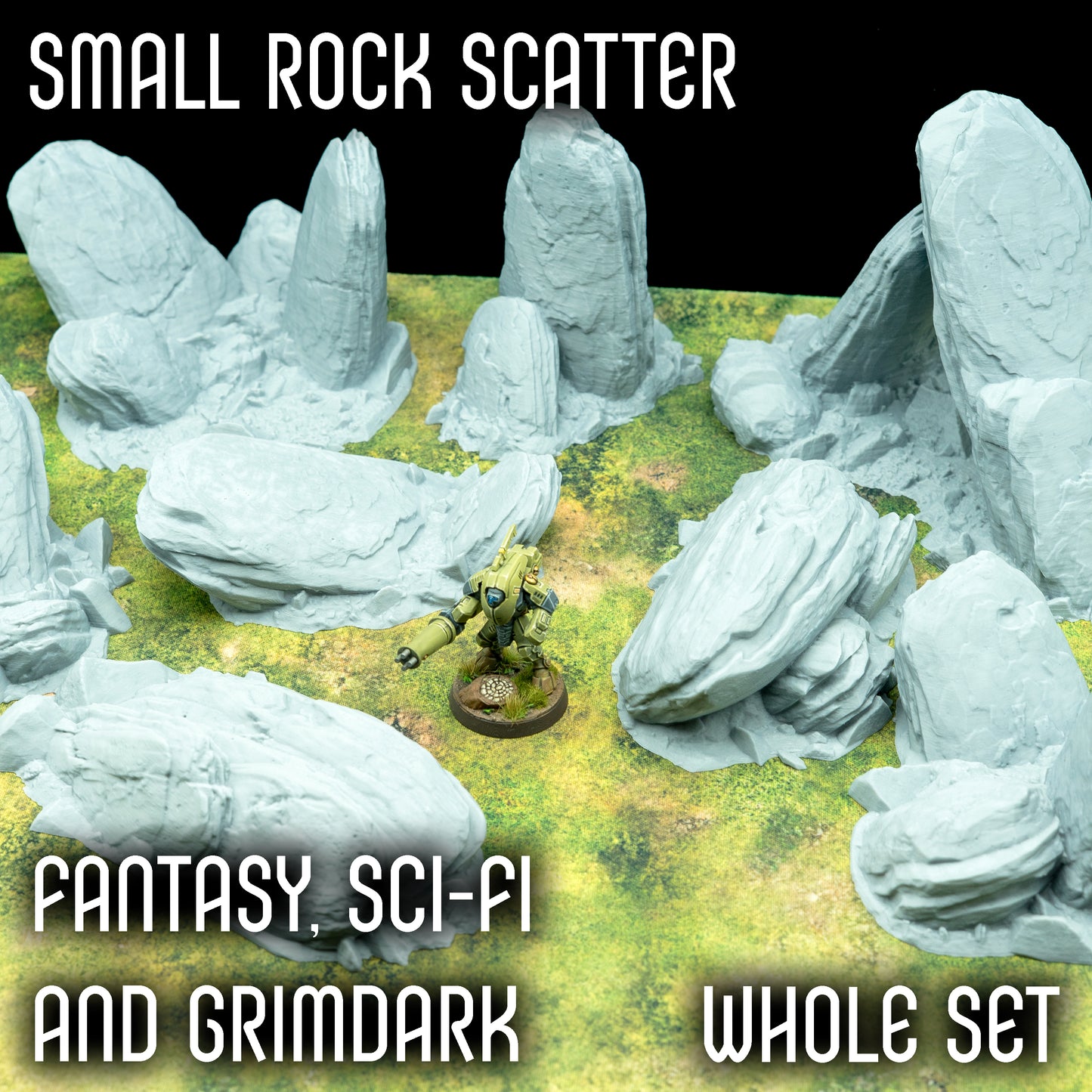 Small Rock Scatter