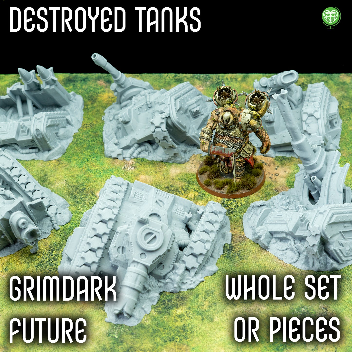 Destroyed Tanks