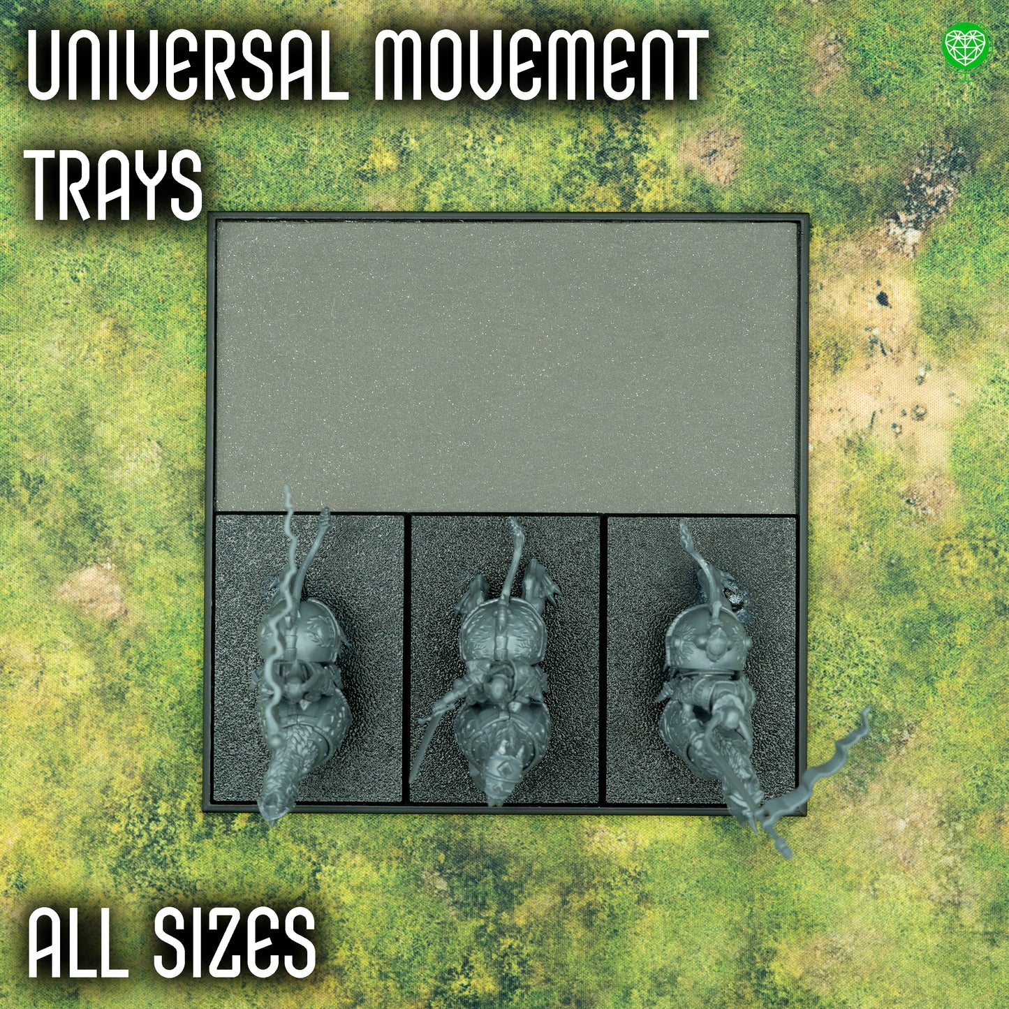 Cavalry (30x60mm) - Magnetic Movement Trays