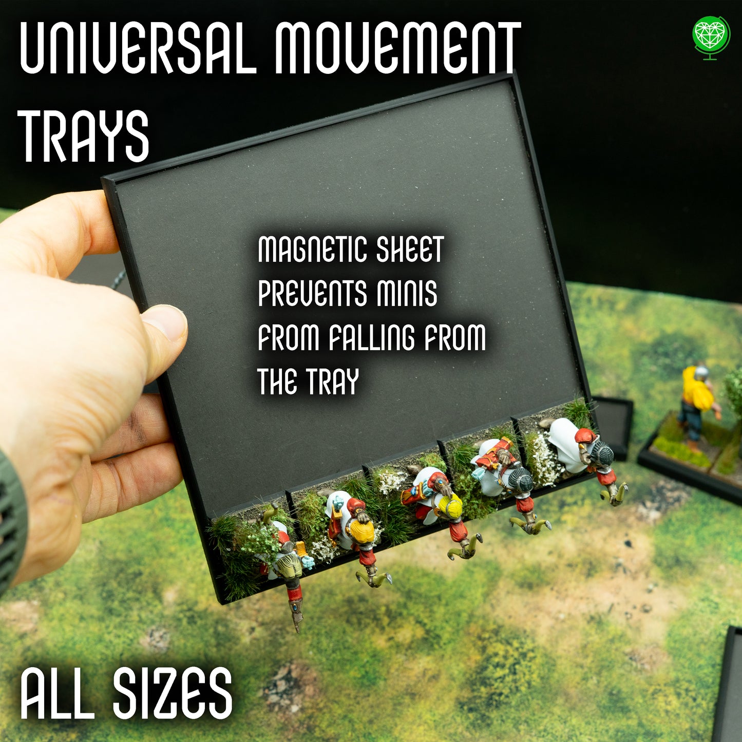Cavalry (30x60mm) - Magnetic Movement Trays