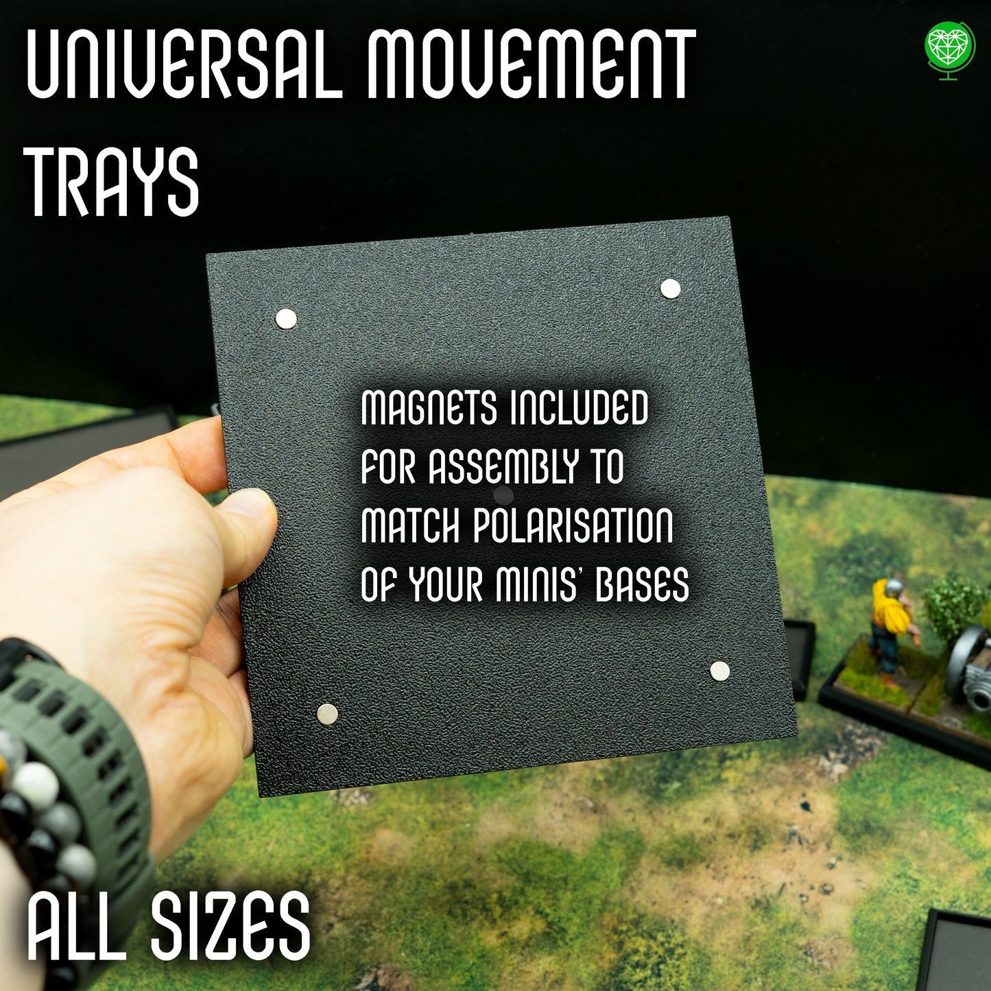 Cavalry (30x60mm) - Magnetic Movement Trays
