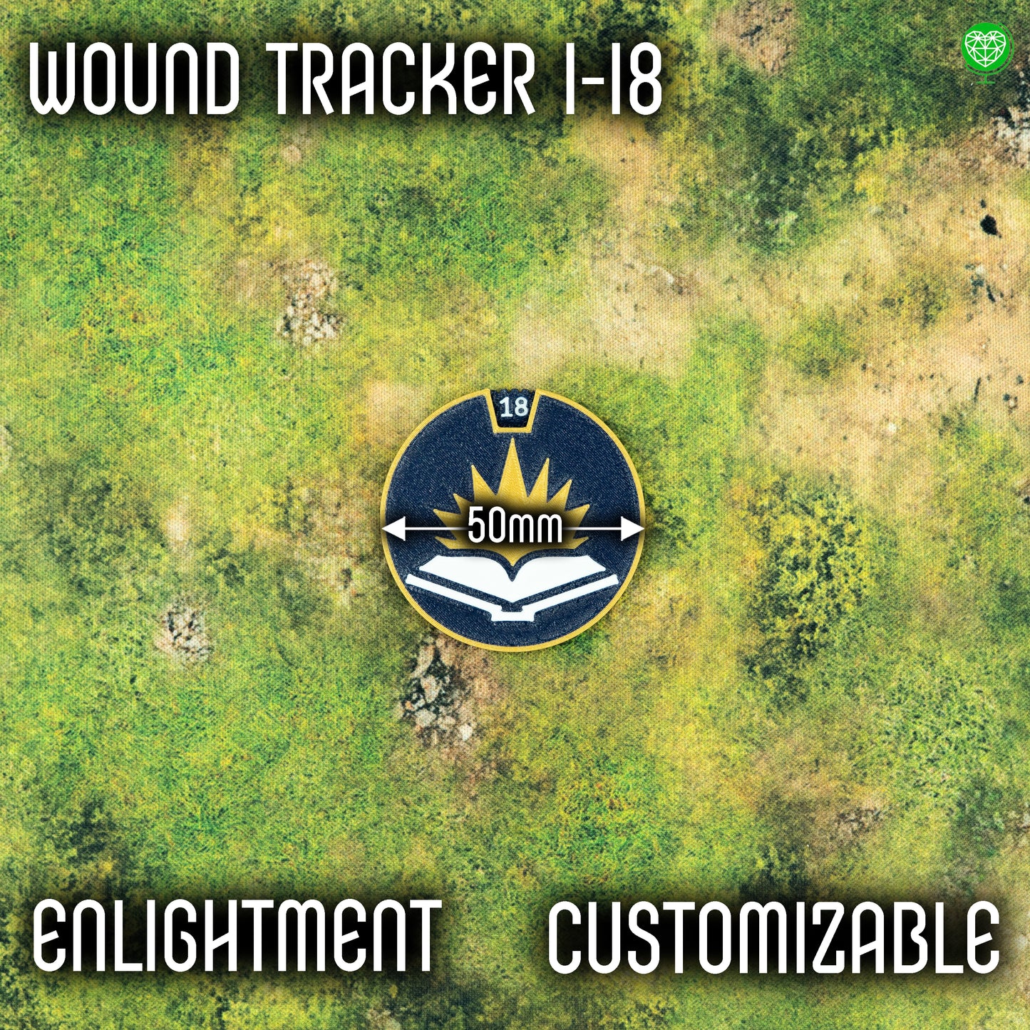 1-18 Wounds Tracker - Enlightment Style