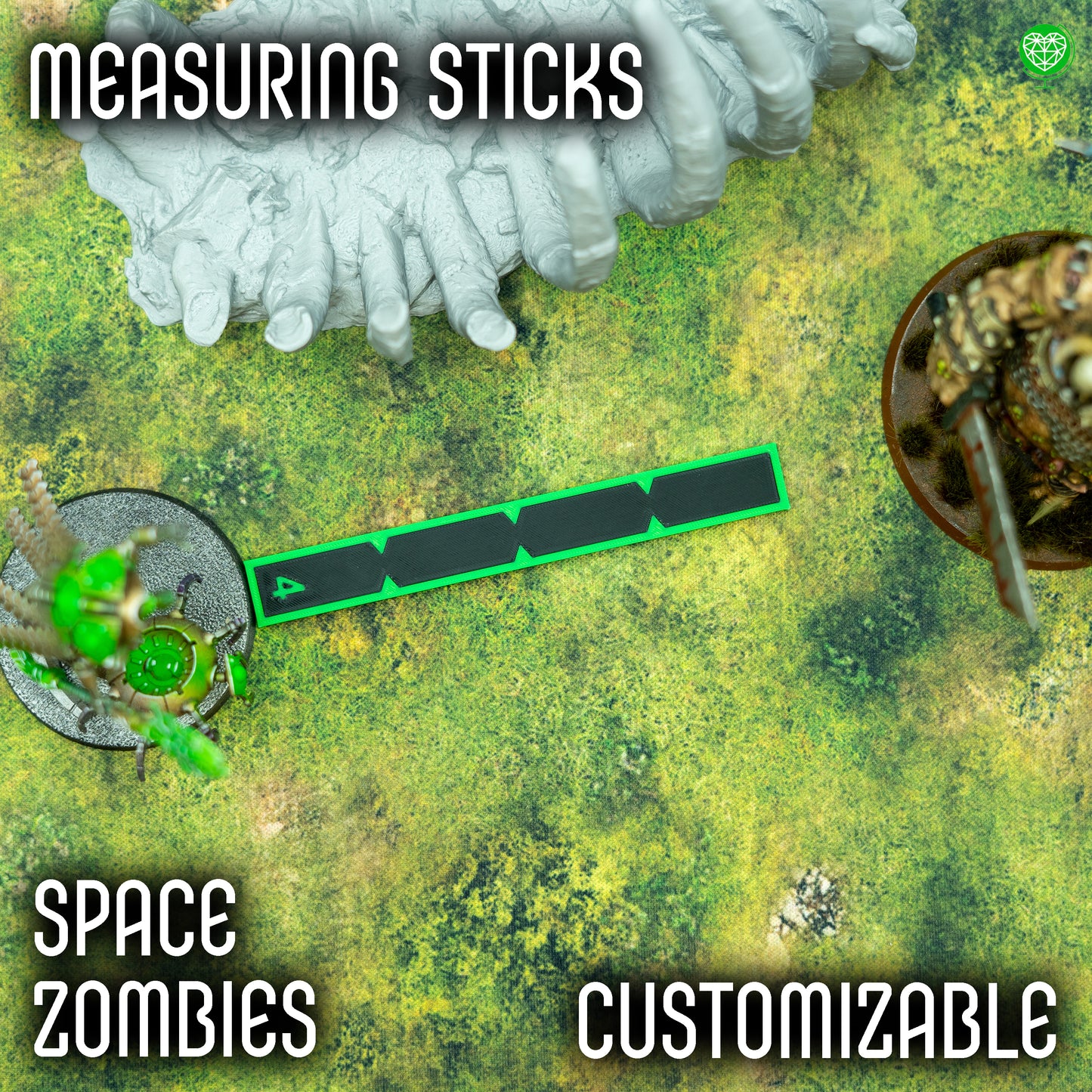 Range Rulers - Space Zombies Style