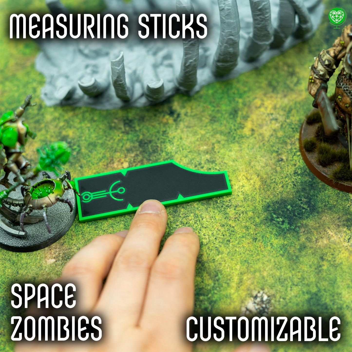 Range Rulers - Space Zombies Style