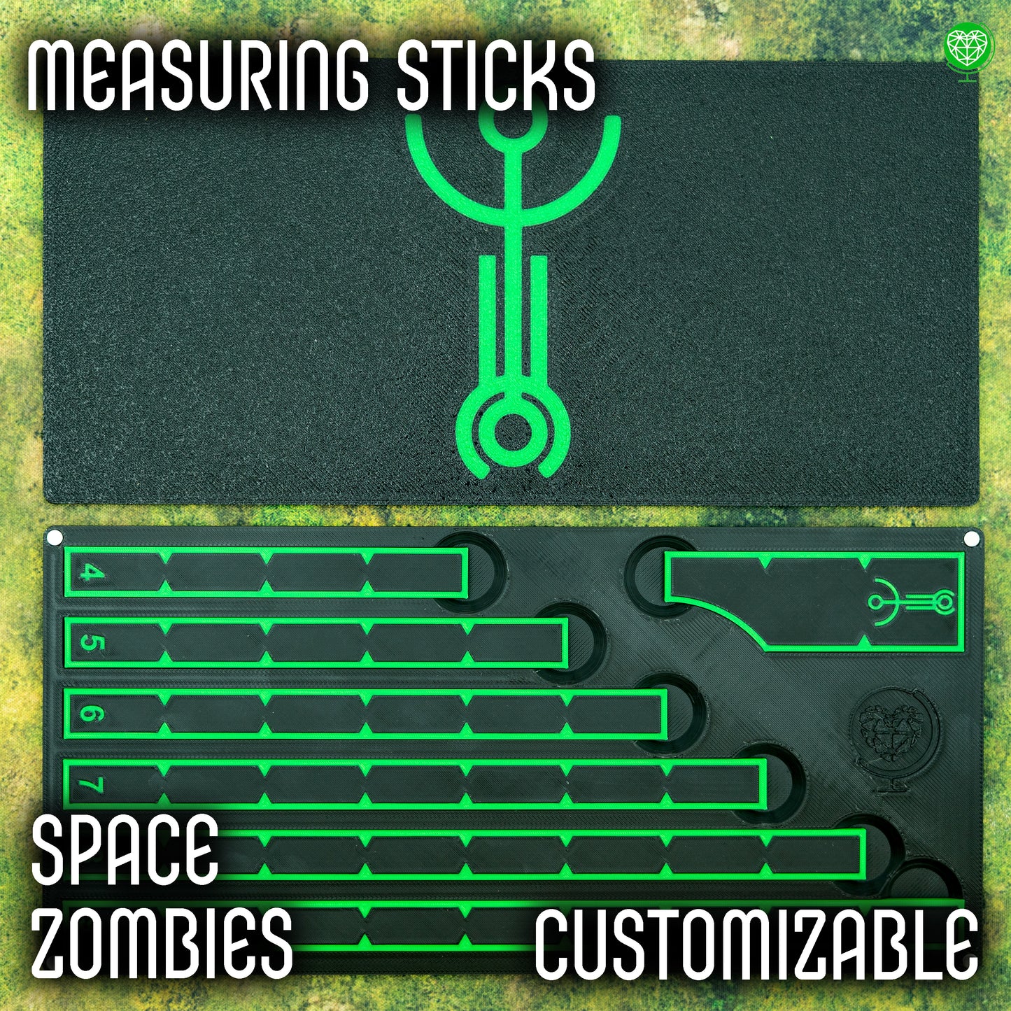 Range Rulers - Space Zombies Style