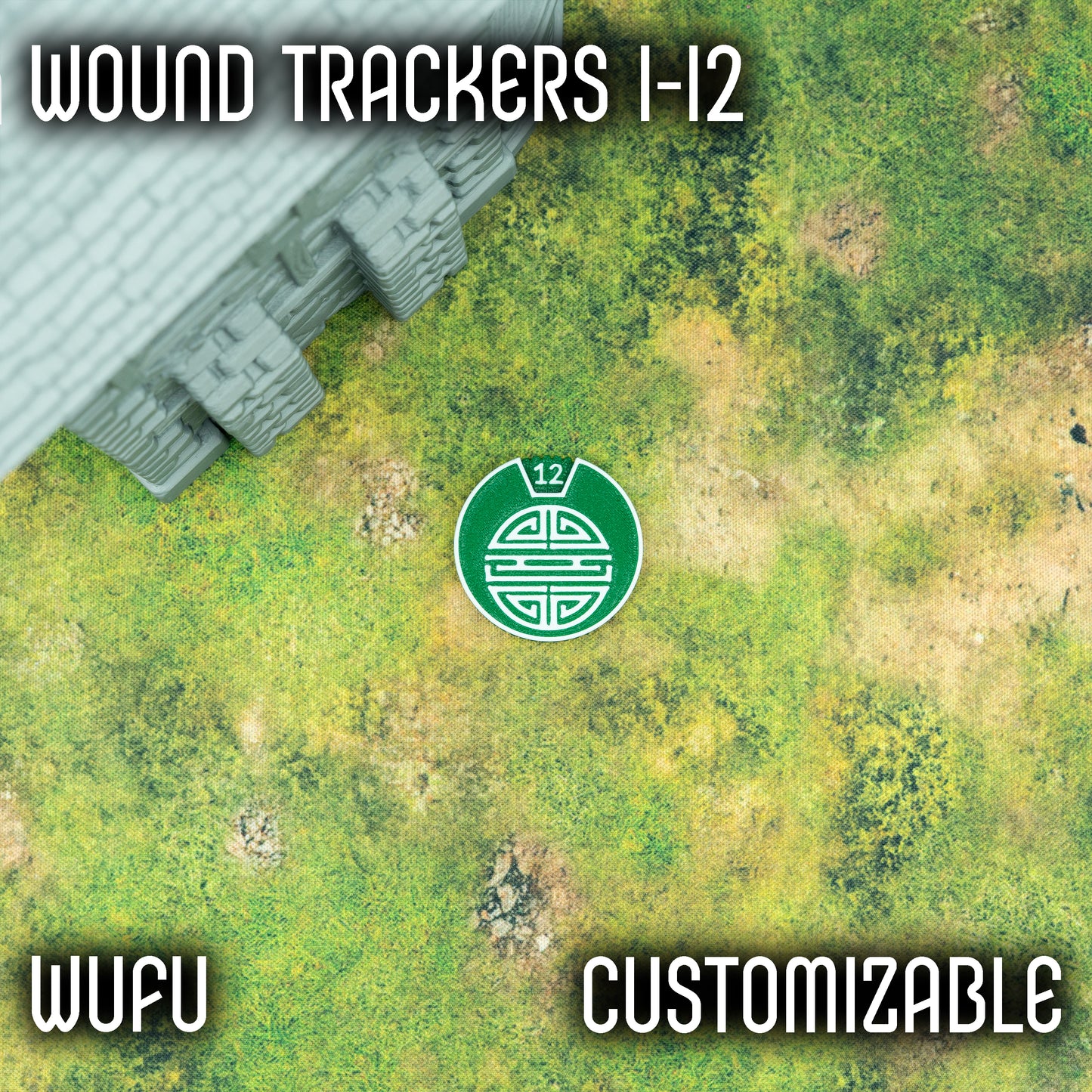 1-12 Wound Trackers - Wufu Style
