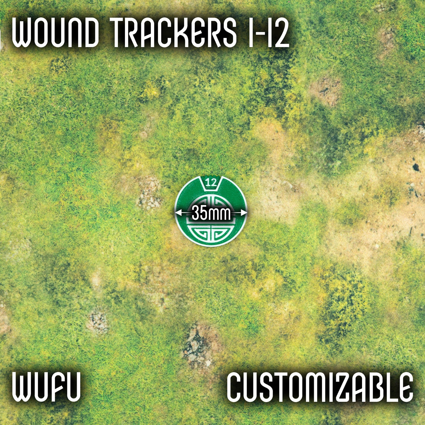 1-12 Wound Trackers - Wufu Style