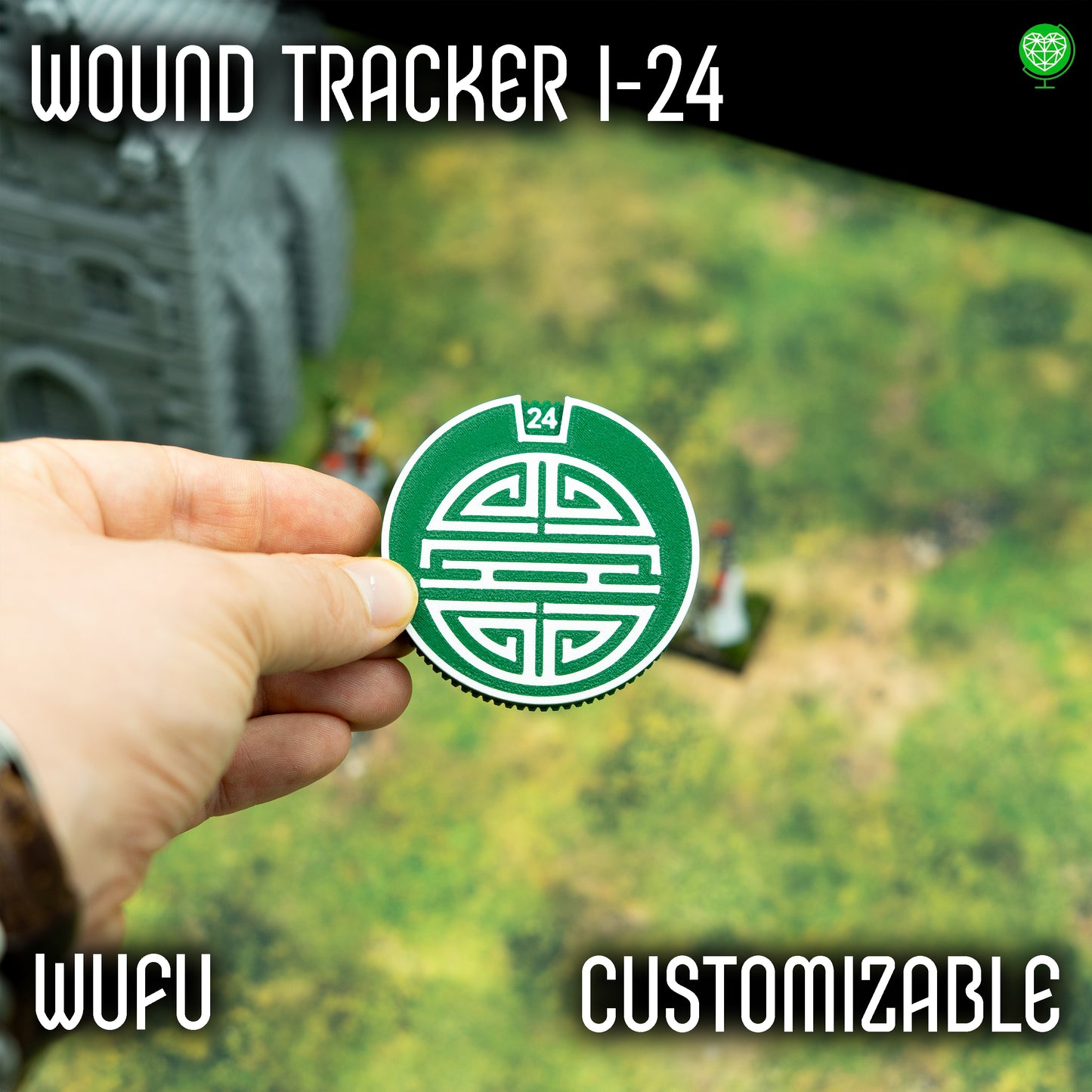 1-24 Wounds Tracker - Wufu Style