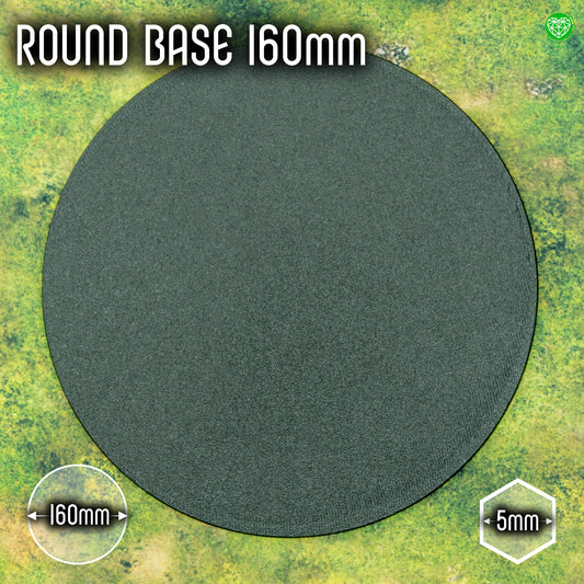 160mm Round Base Magnets Ready