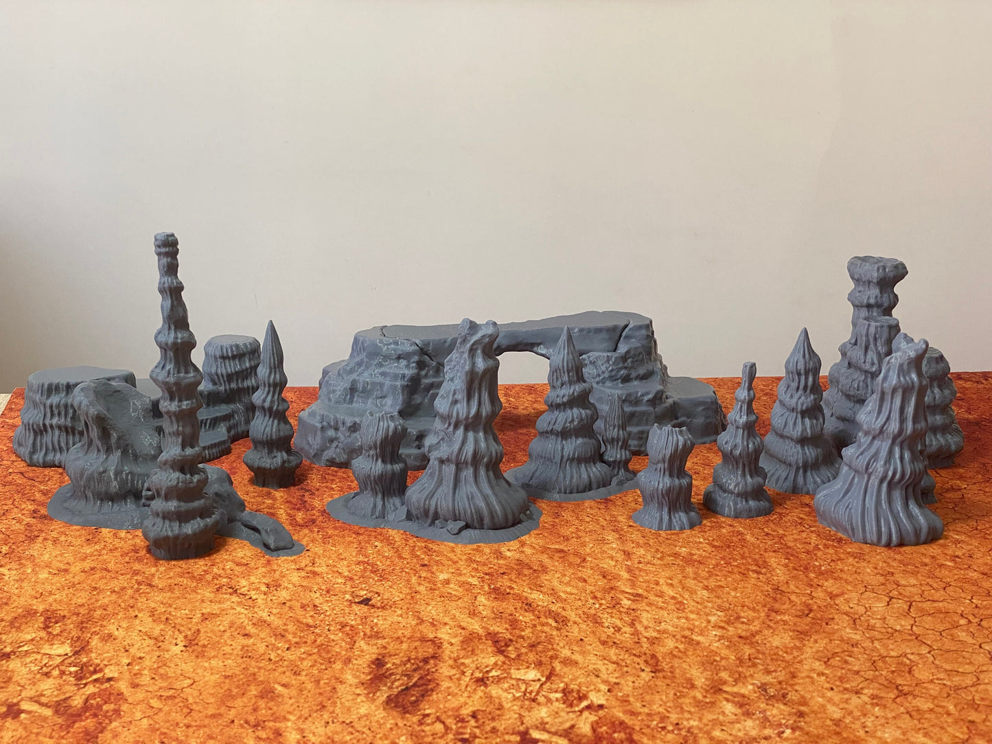 Genosian desert rocks