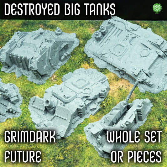 Destroyed Big Tanks
