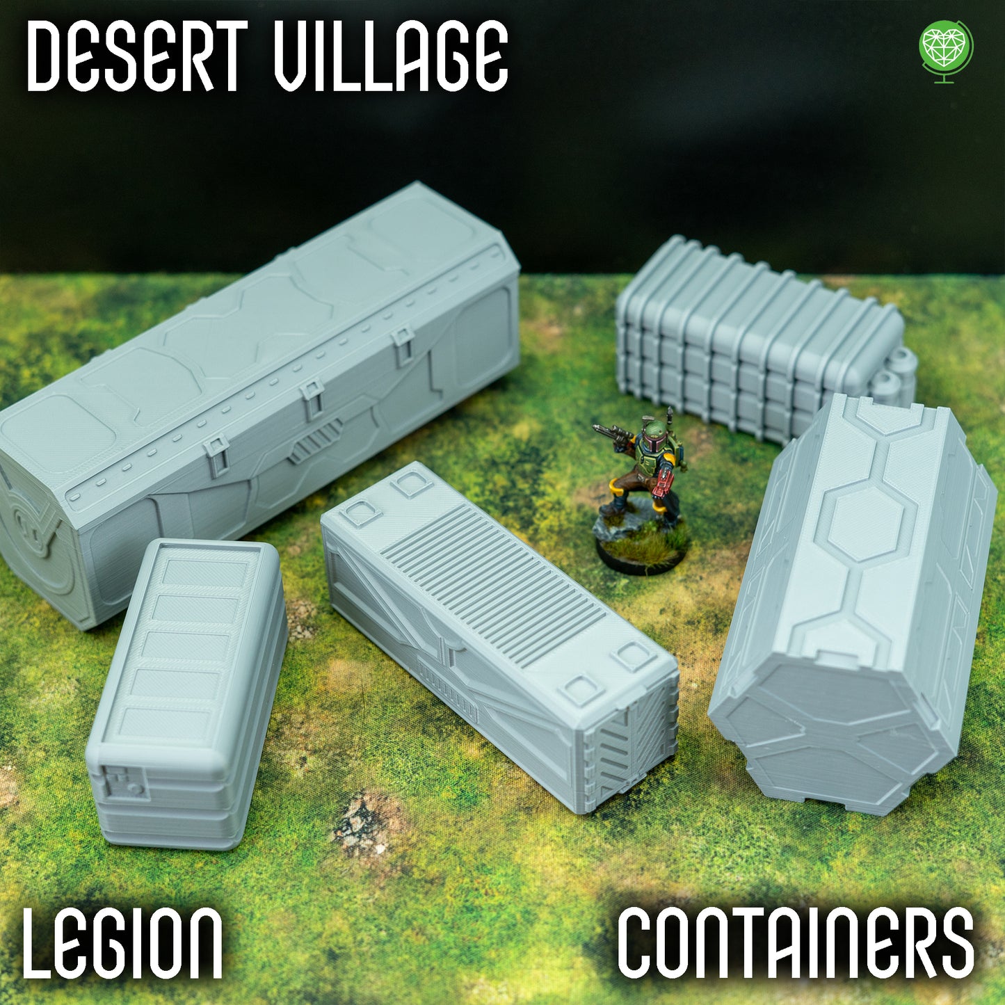 Legion Terrain - Desert Standard Bundle for Sci-Fi Tabletop Games