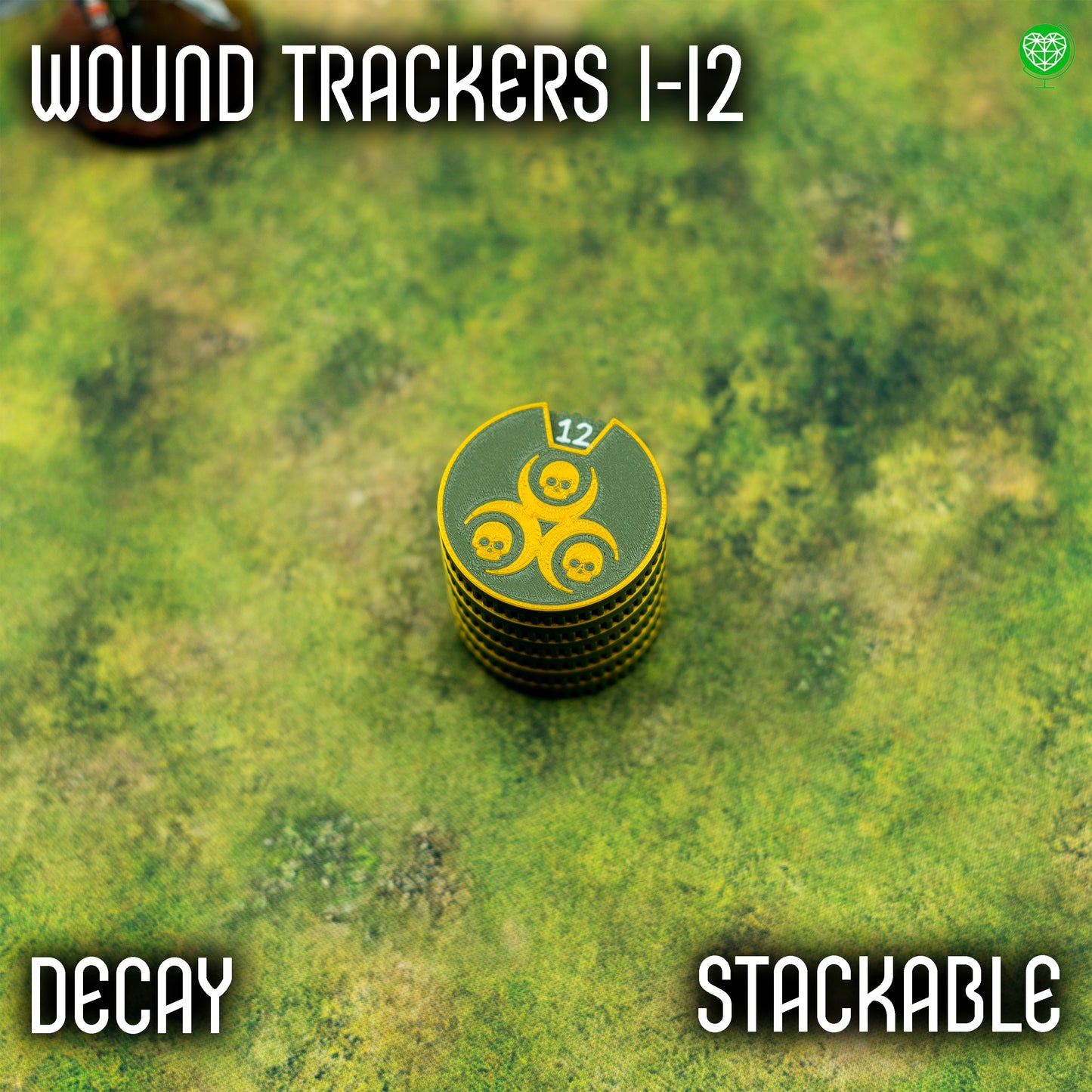 12 wounds tracker for Decay