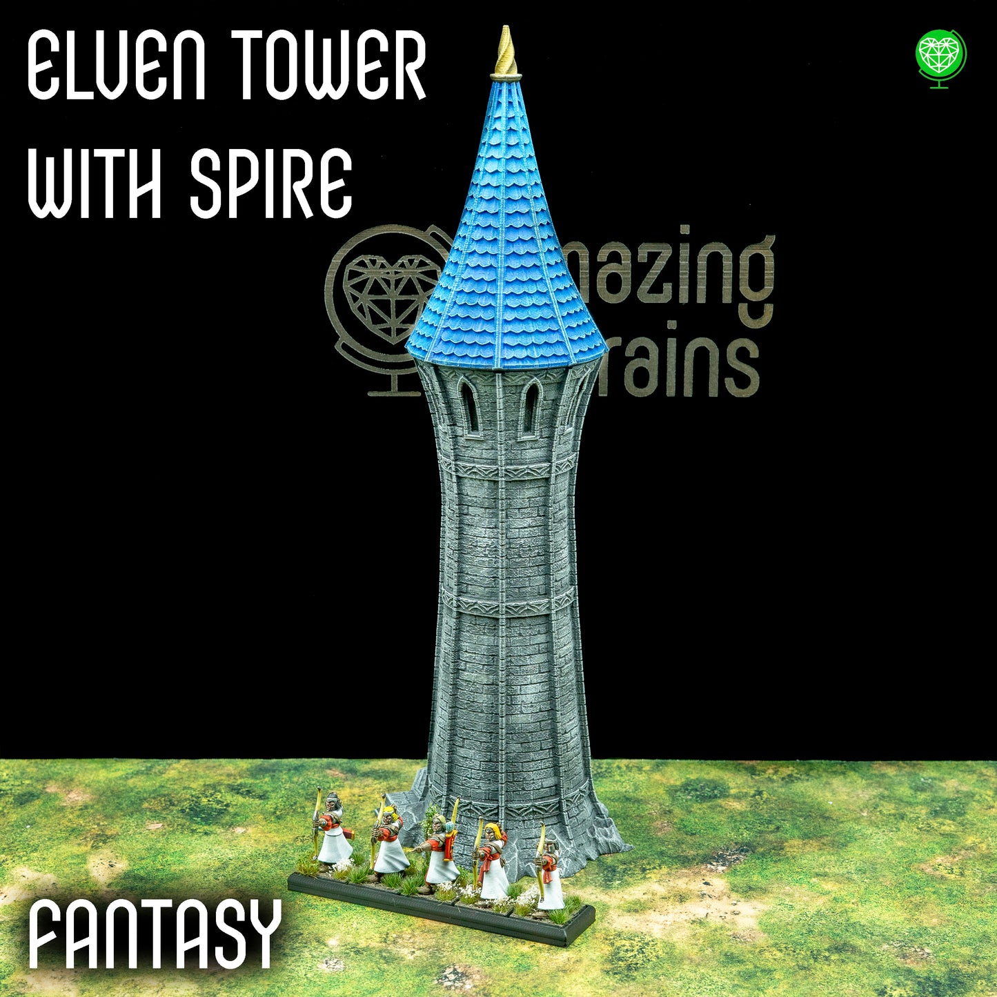 Elven Tower With Spire