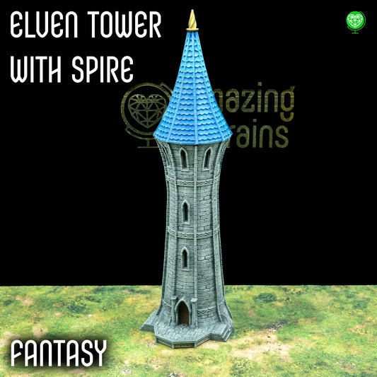 Elven Tower With Spire