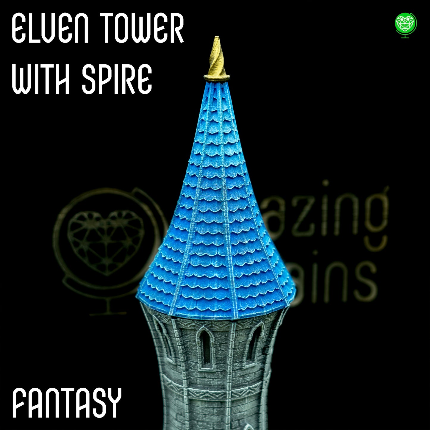 Elven Tower With Spire