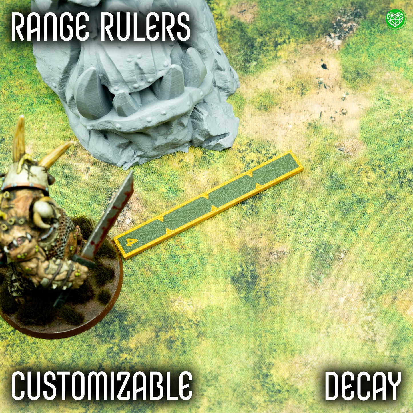 Range Rulers - Decay Style