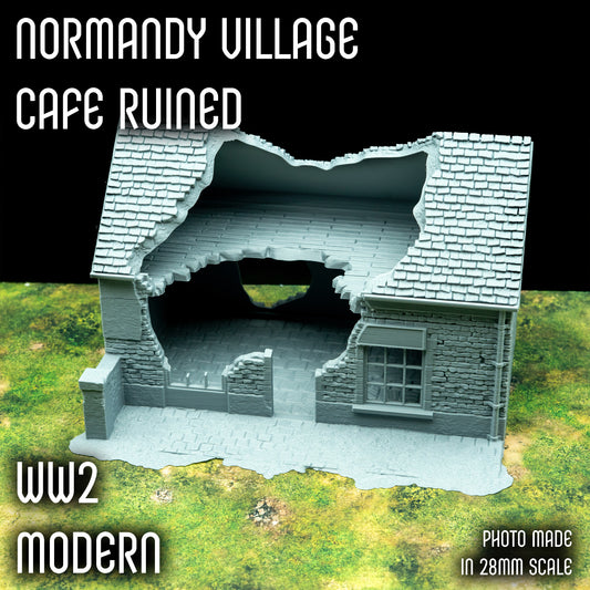 Normandy Village Cafe Ruined