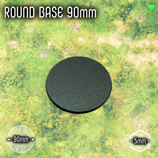 Round Base 90mm - Magnet Ready