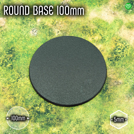 Round Base 100mm - Magnet Ready