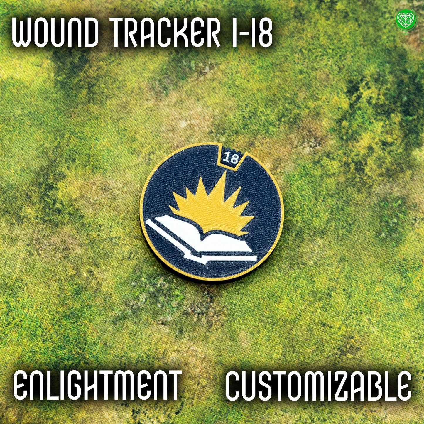 1-18 Wounds Tracker - Enlightment Style