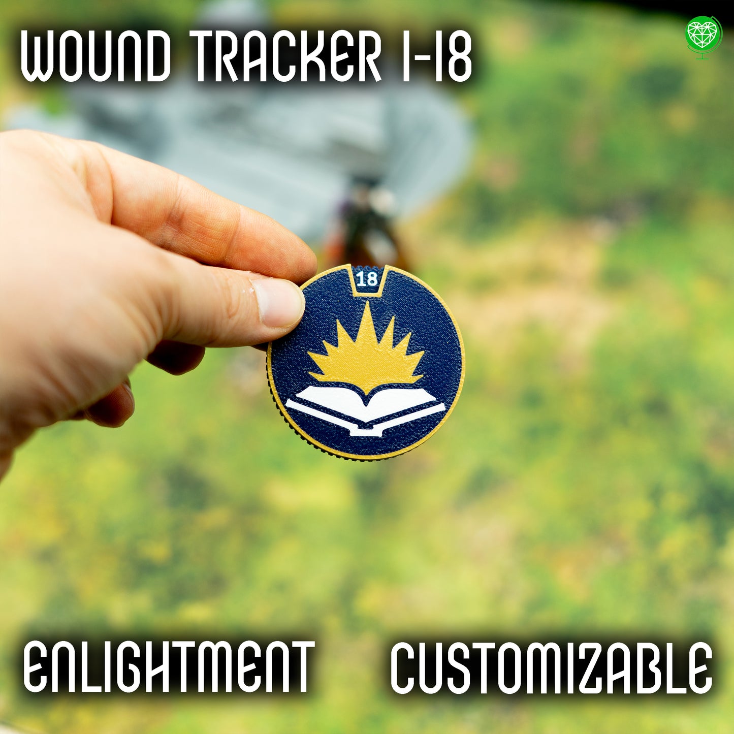 1-18 Wounds Tracker - Enlightment Style