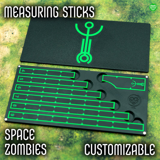 Range Rulers - Space Zombies Style