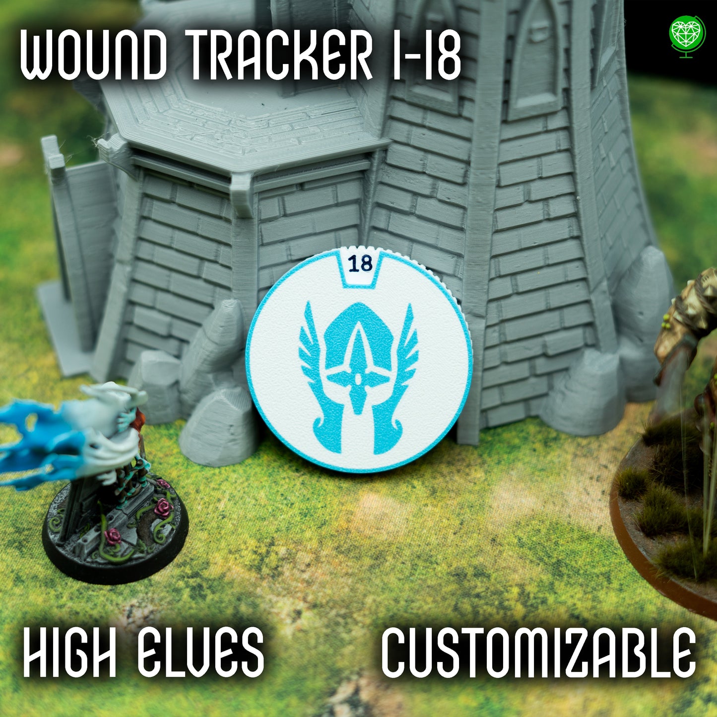 1-18 Wounds Tracker - Elves Style