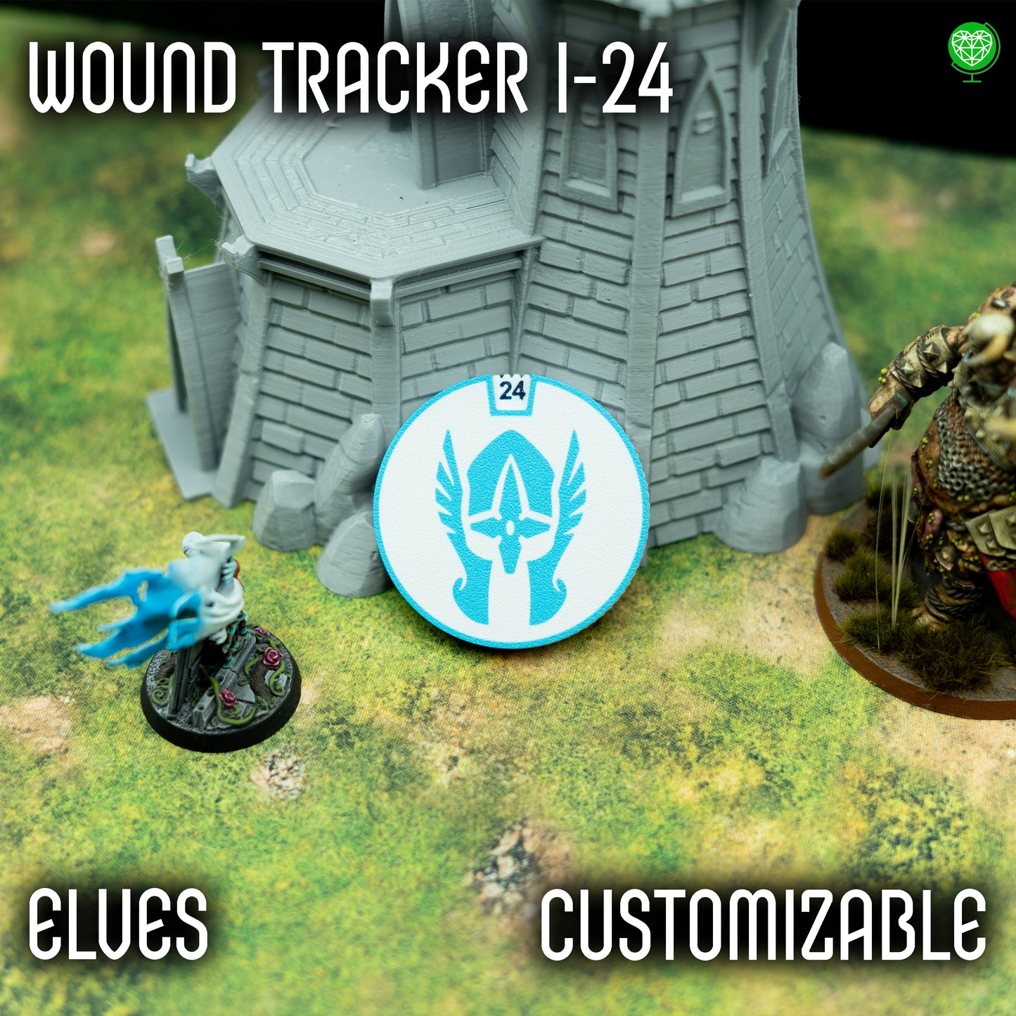 1-24 Wounds Tracker - Elves Style