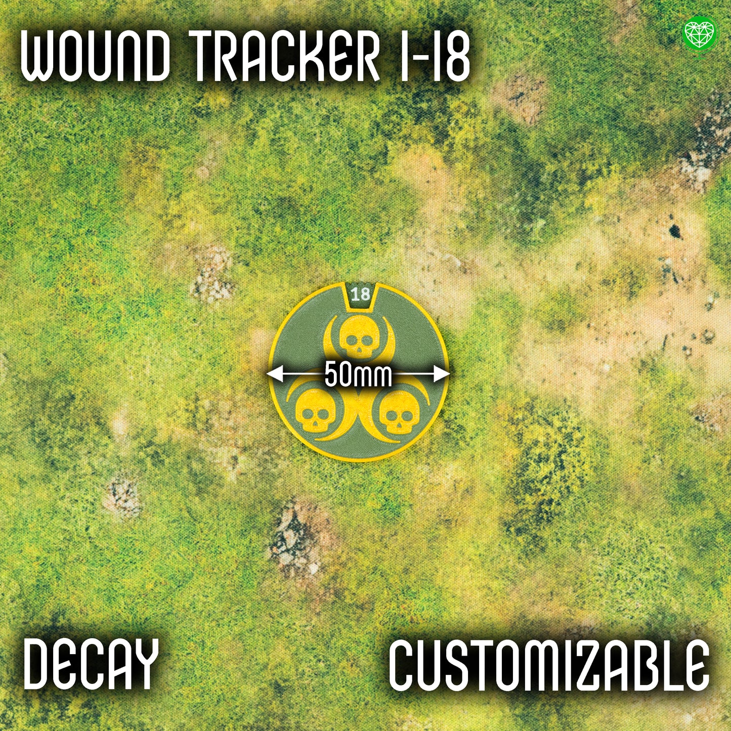 18 wounds tracker for Decay