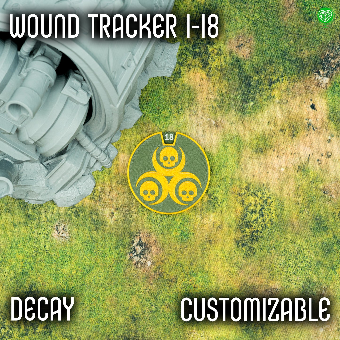 18 wounds tracker for Decay