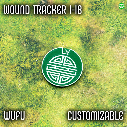 1-18 Wounds Tracker - Wufu Style